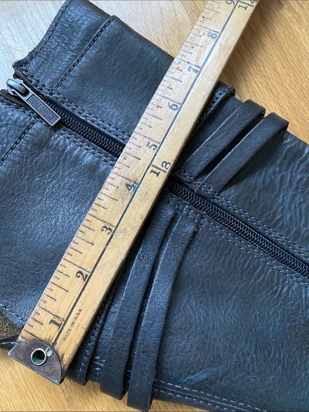 Harley-Davidson Gray  Over-the-Knee Leather Riding Boots - Picture 12 of 13